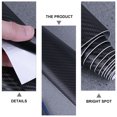 thumbnail image 2 of Miangastore Film Vinyle Résistant aux Taches Noir 1 Feuille 60x20 Po, 2 of 8