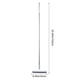 thumbnail image 3 of Cepillo De Plástico Para Suelos 1Pcs 40.94x9.45" Tile Floor Brush with V-Shaped Head and 180° Rotatable Stiff Bristles for Bathroom Grout and Corner Cleaning JASKFLY, 3 of 9