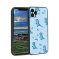 thumbnail image 1 of Blue-DIno Phone Case, Degined for iPhone 11 Pro Case Men Women, Flexible Silicone Shockproof Case for iPhone 11 Pro, 1 of 1