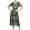 Black, variant on ZQUUVOU Women's 1920S Beaded Short Sleeve V Neck Flapper Dress Fringed Party Cocktail Dresses Beige,2XL
