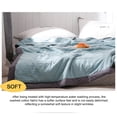 thumbnail image 4 of RBCKVXZ Summer Cooling Blanket, Breathable Lightweight Throw Blanket for Hot Sleepers, Bedding, 79"x67", Green, 4 of 9