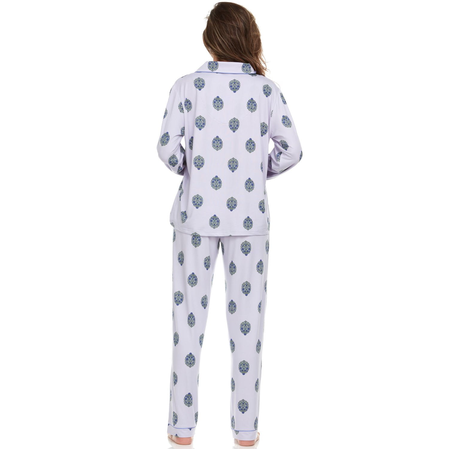 familiar - nico Annie Notch Capri Pajama Set – Flora Nikrooz