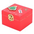 thumbnail image 2 of Caja de música navideña hecha a mano caja de música para niños con control mecánico para regalos navideños decoraciones navideñas ANGGREK Otros, 2 of 8