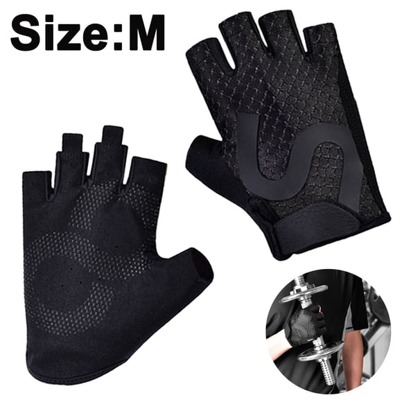 Cycling Gloves Bike Gloves Bicycle Gloves Gym Gloves Lightweight 3MM Gel Pad Shock-Absorbing Anti-Slip Breathable for Biking Road