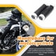 thumbnail image 5 of Sidaley 1 par de piezas de agarre de motocicleta, cubierta de manillar, cubiertas de motocicleta, piezas, accesorios de manillar, accesorios de repuesto Accesorios para motos Negro Sidaley VI002069-01, 5 of 6