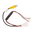 thumbnail image 2 of 4X Conector adaptador de enchufe del cable del arnés de cableado de retención de cámara de respaldo para automóvil, 2 of 5