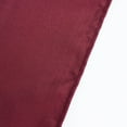 thumbnail image 6 of BalsaCircle 120" Burgundy Round Premium Polyester Tablecloth Wedding Table Linens, 6 of 8