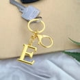 thumbnail image 1 of Llavero de letras doradas A–Z | Colgante inicial de aleación metálica | Accesorio Monograma Personalizado para Llaves, Bolsos y Carteras | Resistente al óxido duradero | Diseño Regalable, 1 of 6