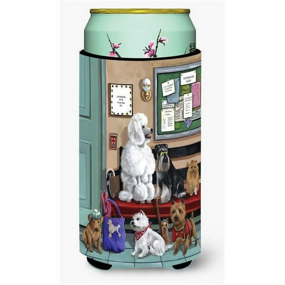 Carolines Treasures Dogs Vet Visit Tall Boy Hugger Tall Boy multicolor