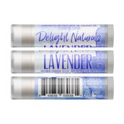 Delight Naturals Lavender Lip Balm - 3 Pack