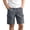 Dark Gray, variant on hoksml Boys Elastic Waist Cargo Shorts, Kids Casual Back to School Playwear Shorts with Side Pockets