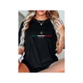 thumbnail image 1 of Vintage Mexican Flag Independence T-Shirt, Round Neck, Machine Washable, Fashion Tshirt, 1 of 7