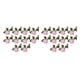 thumbnail image 3 of Arreglo de flores artificiales Advancent 10 unids/set Rosa claro 2Conjunto, 3 of 6
