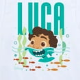 thumbnail image 3 of Luca - Half Human Half Sea Monster Luca  - Toddler And Youth Short Sleeve Graphic T-Shirt, 3 of 5