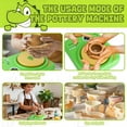 thumbnail image 5 of Jaawind Pottery Wheel for Kids Ages 8-12, Dinosaur Arts and Crafts Kit with 2 Pack Clays, Art Supplies Toys for Boys Girls, Birthday Gift for 6 7 8 9 10+, 5 of 7