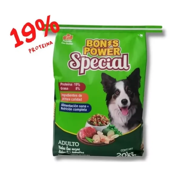 bones power especial croqueta 20kg adultos el más perron