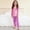 Pink, variant on Cethrio Girls 2 Piece Pajama Sets, Printed Long Sleeve Crew Neck Girls' Sleepwear Loungewear Yellow Size 9-10 T