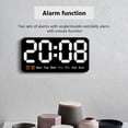 thumbnail image 6 of LED Digital Wall Clock with 2 Alarm Large Display Alarm Clock for Living Room Office Classroom Gym Shop Decor, 6 of 8