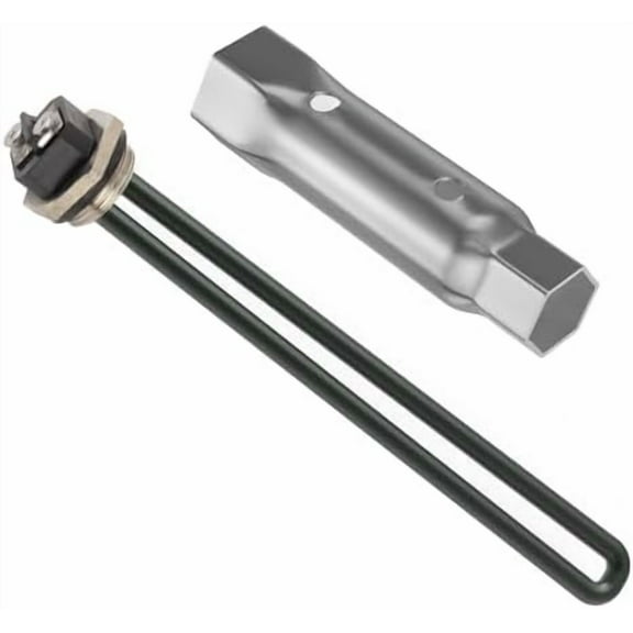 𝗡𝗲𝘄 𝙐𝙥𝙜𝙧𝙖𝙙𝙚𝙙 RV Water Heater Element 520900 Replacement Suburban SW6DE SW10DE SW12DE 520789 FOR Suburban RV Water Heater Parts SW Series Electric Water Heater-120V 1440W,With 09883 Wrench
