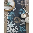 thumbnail image 4 of Saro Lifestyle Sea Design Table Runner, 4 of 4