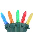 thumbnail image 3 of Novelty Lights LED Icicle Lights Multicolor, 15 Feet 150 LED M5 Bulbs on 30 Drops with 6 Inch Spacing, 12-32" Drops, Commercial Grade Green Wire, Flicker Free and Energy Efficient, Connectable, 3 of 7
