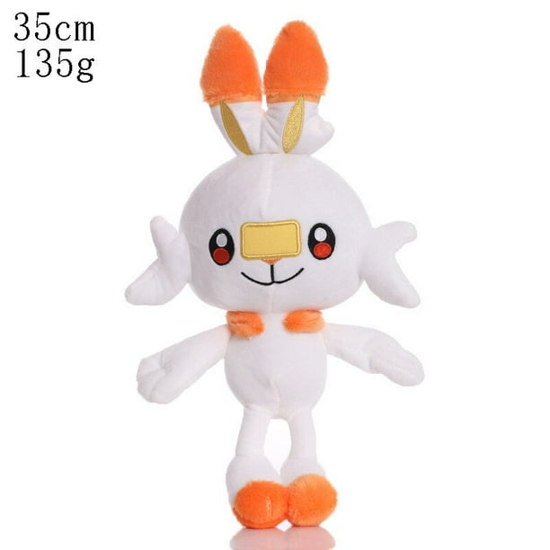 Nuevos juguetes de peluche de Pokémon figura de Anime Pikachu Charizard Bulbasaur Eevee Mewtwo Scorbunny muñecos de peluche de dibujos animados juguetes de regalo zhangyuxiang LED