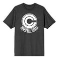 thumbnail image 2 of Dragon Ball Z Capsule Corp Logo Anime Adult T-Shirt, 2 of 2