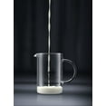Bodum Latteo Milk Frother with Glass Handle, 8 Ounce, Black