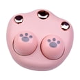 thumbnail image 1 of Máquina limpiadora de lentes de contacto, forma bonita, pequeña, para limpieza automática, de colores rosa, 1 of 10