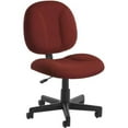 thumbnail image 2 of OFM Comfort Series Model 105 Armless Task Office Chair, Wine, 2 of 2