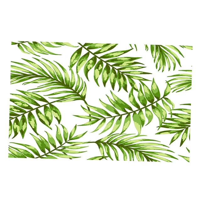 Decoración de manteles a prueba de agua Plantas Grúas Prendas de impresión Prendas impermeables Poliéster 140 * 260CM N