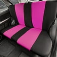 thumbnail image 1 of TLH Pink Full Coverage Flat Cloth Seat Covers Rear, Universal Fit for Cars, Auto, Trucks, SUVs, 1 of 7