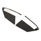 thumbnail image 4 of Embellecedor Del Botón Del Volante, Cubierta Del Botón Del Volante Del Automóvil Vida útil Duradera Estilo De Fibra De Carbono Estructura Sólida Para Automóvil, 4 of 7