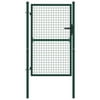 MABOTO Fence Gate Steel 39.4"x49.2" Green