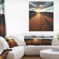 thumbnail image 1 of Hiking Path in Desert at Sunset, 1 of 3