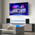thumbnail image 3 of Round 5.1 Wireless Bluetooth Speaker Bass With Color Lights, Flash, Colorful Outdoor Pluggable Cartoon Couplets FM With Lanyard, 3 of 7