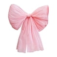 thumbnail image 2 of SMKE Large Bow For Coquette,23X21In Pink Romantic Bow For Date Night And Party Backdrop Styling,3D Decor Bows For Wreath And Gifts,No Assembly Bows,For Craft Wedding Birthday Party Decoration, 2 of 8