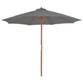 thumbnail image 4 of vidaXL Umbrella Patio Garden Parasol Awning Sunshade Canopy Beach Multi Colors, 4 of 30