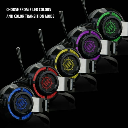 ENHANCE - Scoria Wired Surround Sound Gaming Headset for Playstation 4 and PC - Black