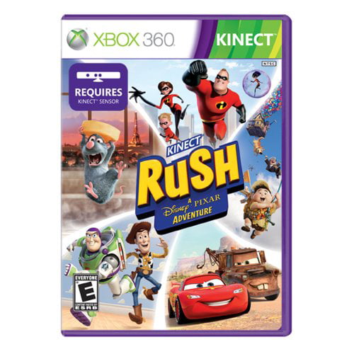 Veraangenamen Executie twintig Microsoft 4WG-00001 Kinect Rush: Disney Pixar Adventure Microsoft Xbox 360  - Walmart.com