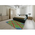 thumbnail image 5 of Ahgly Company Machine Washable Indoor Rectangle Transitional Burnt Pink Area Rugs, 7' x 9', 5 of 7