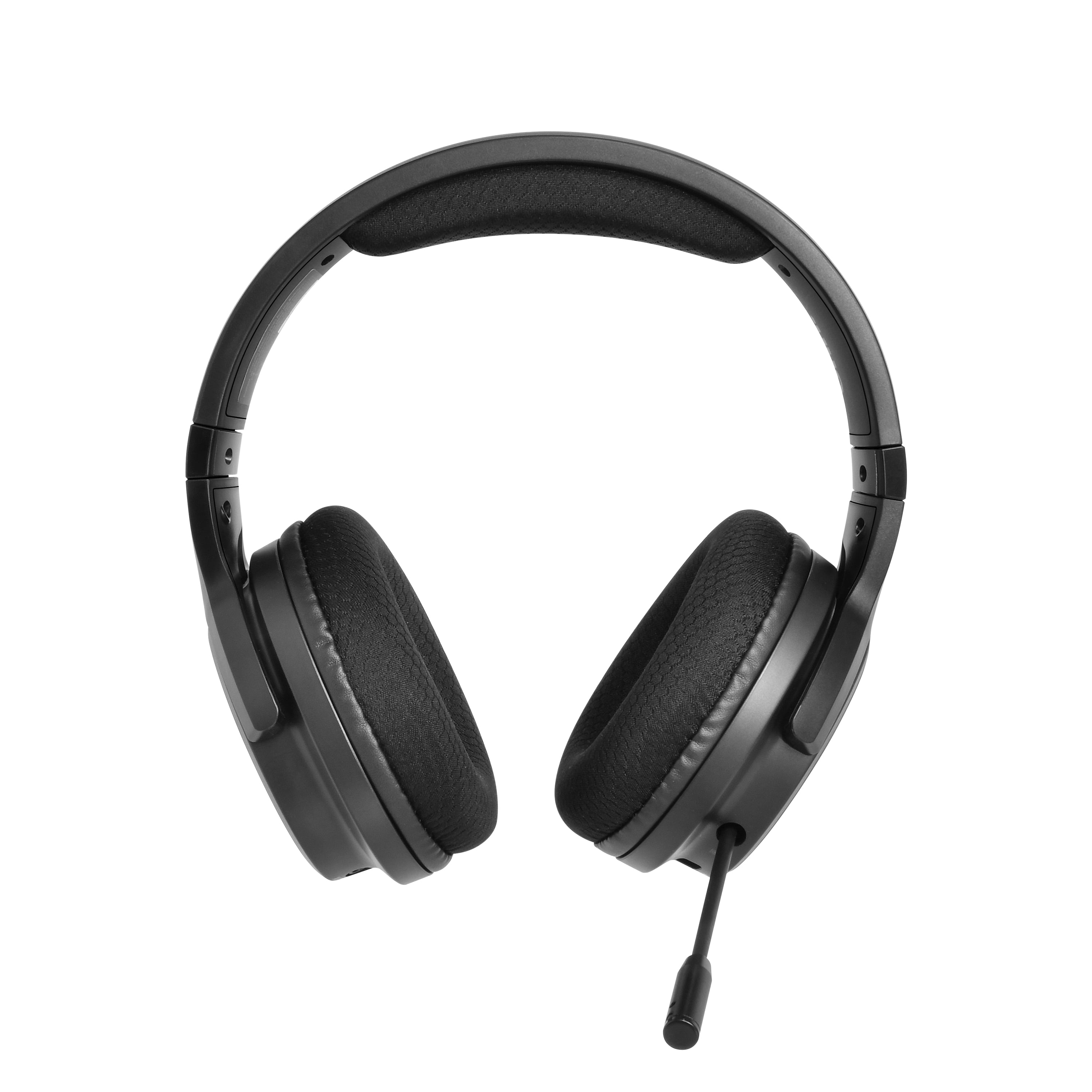 onn. Rechargable Wireless Gaming Headset for Computers with 2.4 GHz USB Connector