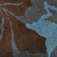 thumbnail image 5 of Rugsotic Carpets Hand Tufted Wool Eco-Friendly Area Rugs - 8'x8', Round, Gray Blue, Modern Contemporary Design, High Pile Handmade Anti Skid Rugs for Living Room, Bed Room (K00514), 5 of 6