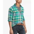 thumbnail image 2 of Polo Ralph Lauren Men's Green Classic Fit Twill Shirt, Small, 2 of 4