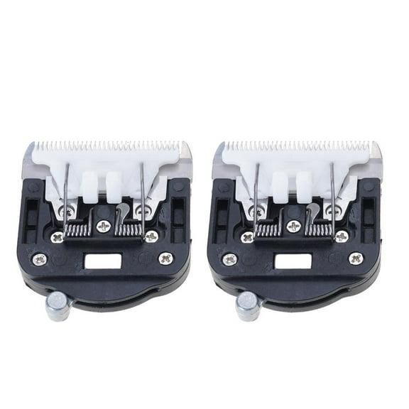 2Pieces Pet Trimmer ReplacementB1adesRabbit GroomingB1adeCats TrimmerB1ade2PCS GroomingB1adeCats TrimmerB1adeMetal Texture for Dog Cats Rabbit Grooming