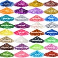 thumbnail image 6 of MINKUROW Holographic Chunky Glitter,Glitter,Set of 32 Colors,Craft Glitter for Resin,Chunky Glitter for Crafts Tumblers Nails Body,Christmas Halloween Glitter Sequins Flakes for Arts Crafts, 6 of 7