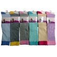 thumbnail image 2 of Yacht&Smith 6 Pairs Womens Knee High Socks, Premium Colored Patterns (Pack C), 2 of 2