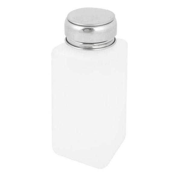 Unique Bargains White 250ml Chemical Reagent Container Alcohol Bottle for Laboratory