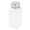 Unique Bargains White 250ml Chemical Reagent Container Alcohol Bottle for Laboratory