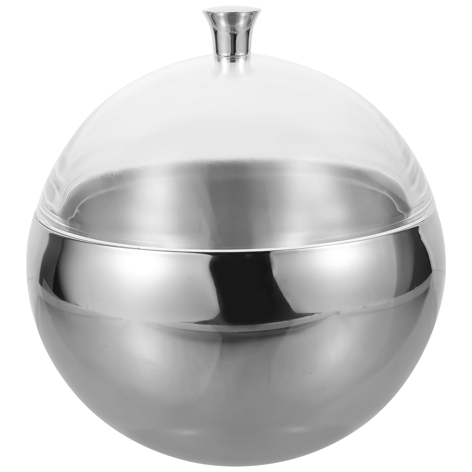 Ice Bucket with Lid Double Insulation Stainless Steel Ice Cube Box Ice ...